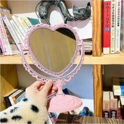 Kawaii Roze Makeup Spiegel - Hart Spiegel - Dubbelzijdig - Makeup Mirror 10 Kawaii Roze Makeup Spiegel - Hart Spiegel - Dubbelzijdig - Makeup Mirror -Glam Make-up Verkoop 1198x1200 79