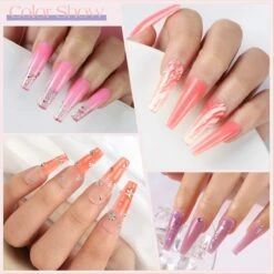 Polygel- 6 KLEUREN SET - 15 ML - Polygel Kit - Polygel Nagels - Polygel Kleuren -Glam Make-up Verkoop 1199x1200 1