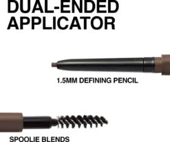 Maybelline Brow Ultra Slim - 05 Deep Brown - Bruin Wenkbrauwpotlood 23 Maybelline Brow Ultra Slim - 05 Deep Brown - Bruin Wenkbrauwpotlood -Glam Make-up Verkoop 1200x1000 5