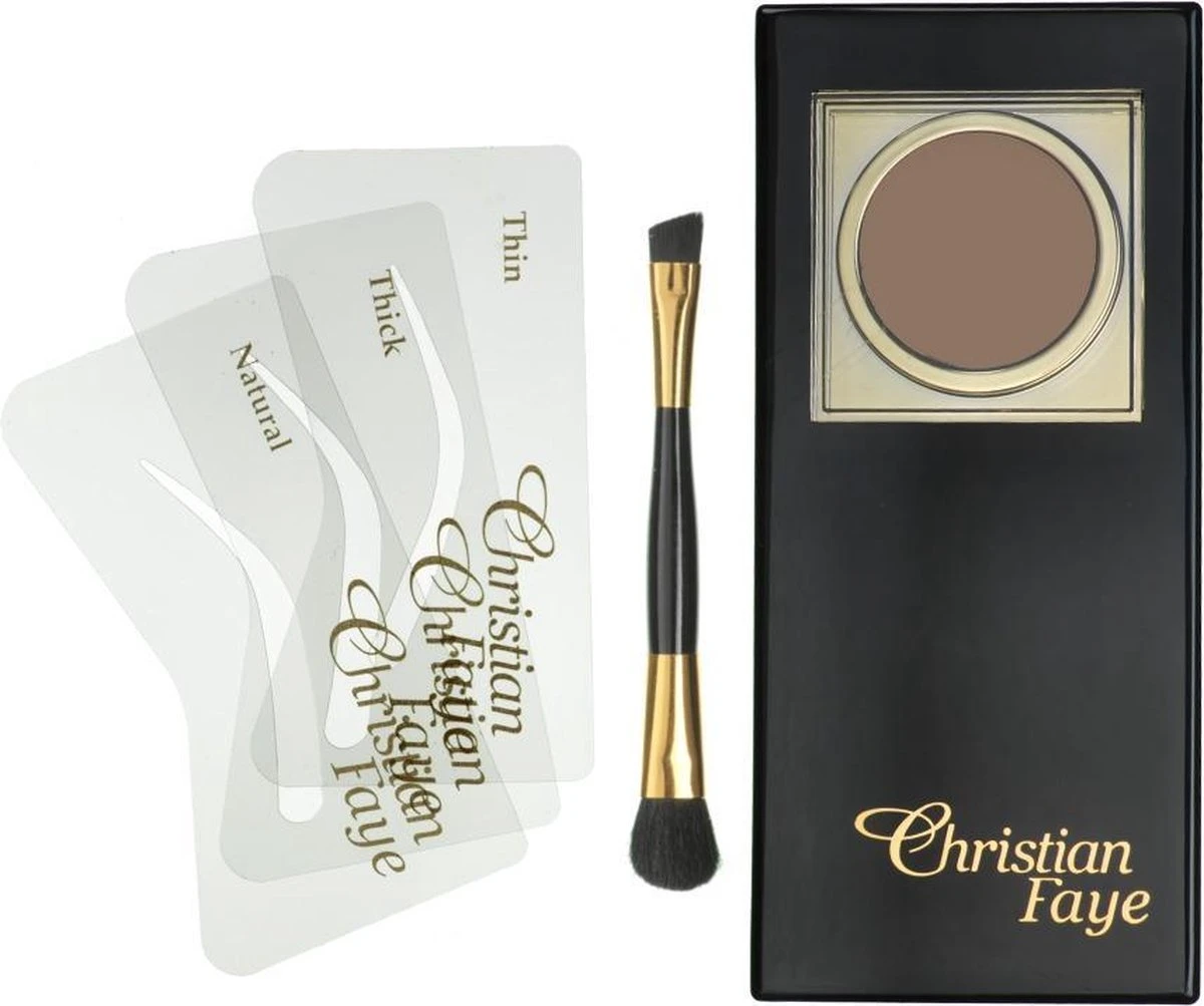 Christian Faye Irid Brown - Bruin - Wenkbrauwpoeder 4 Christian Faye Irid Brown - Bruin - Wenkbrauwpoeder - Afbeelding 4