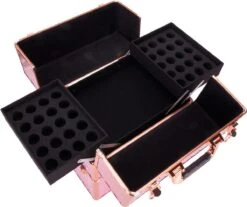 Koffer Groot Holo/Golden Rose XXL Met Opbergvakken -Glam Make-up Verkoop 1200x1006 4