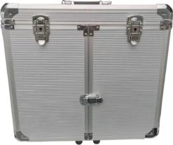 Pedicure Koffer / Trolley - Professional Pedicure Cas- Zilver Streepmotief -Glam Make-up Verkoop 1200x1007 4