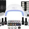 Gellak - MEANAIL® KIT Deluxe - Led Lamp 48 Watt - 3 Kleuren Gelnagellak