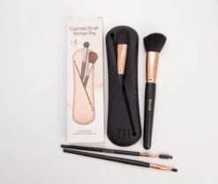 Siliconen Make Up Spons En Kwasten Houder - Zwart - Make Up Tools - Make Up Organizer - Make-up Spons Houder - Make-up Kwasten Houder - Stof- En Waterbestendig - Make Up Tools Reizen - Reis Tools -Glam Make-up Verkoop 1200x1011 1