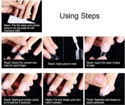 GUAPÀ® Nageltips 100 Stuks In Stevige Doos | Plaknagels | Nepnagels | Nagelverlenging Acryl En Gel | Transparant -Glam Make-up Verkoop 1200x1012