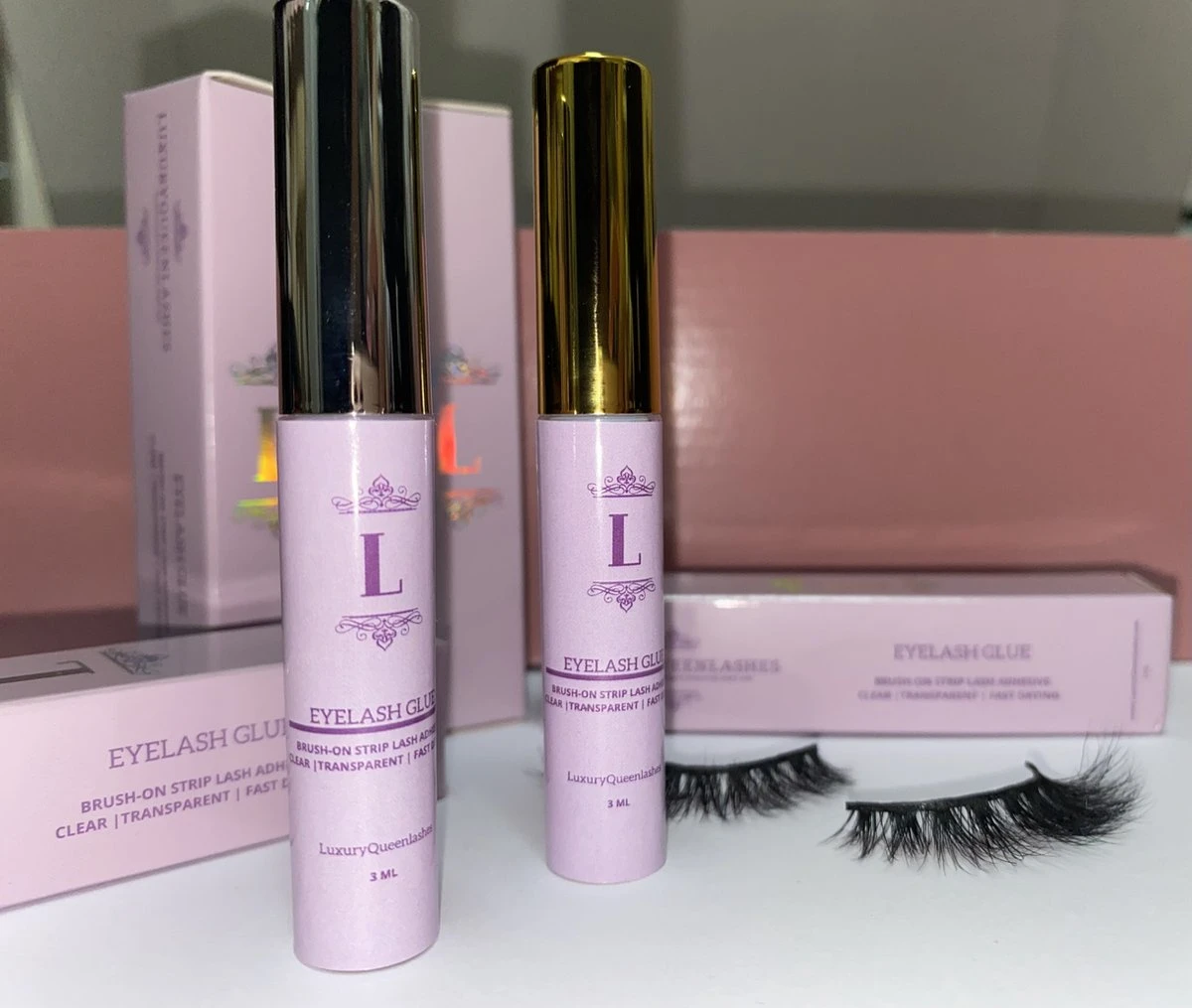 Luxuryqueenlashes Wimperlijm - Clear, Doorzichtig (2st) (NIEUWE VERPAKKING) 1 Luxuryqueenlashes Wimperlijm - Clear, Doorzichtig (2st) (NIEUWE VERPAKKING)