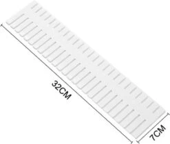 Merkloos Waal Kunststof Ladeverdeler - Lade Organizer - Set Van 6 Stuks - Voor Kleding/Keuken/Bureau/Make-Up - Op Maat Te Knippen - Roze -Glam Make-up Verkoop 1200x1018