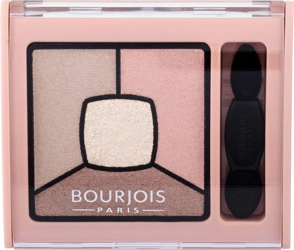 Bourjois Smoky Stories Quad Oogschaduw Palette - 14 Tomber Des Nudes 8 Bourjois Smoky Stories Quad Oogschaduw Palette - 14 Tomber Des Nudes - Afbeelding 8