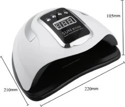 280 Watt UV LED Lamp Nagels - 66 Leds - SUN X11 MAX - Nagel UV Lamp - Gellak Lamp - Nagellamp - Nagellamp Led - Nagellamp Voor Gel Nagellak - Nagellamp Led Uv - Nagellamp Uv - Nagellamp Gelnagels - Gellak - Nageldroger -Glam Make-up Verkoop 1200x1024 2