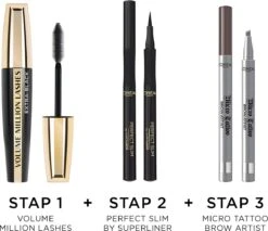 L’Oréal Paris Volume Million Lashes - 01 Extra Zwart - Volume Mascara - 10.7 Ml 24 L’Oréal Paris Volume Million Lashes - 01 Extra Zwart - Volume Mascara - 10.7 Ml -Glam Make-up Verkoop 1200x1036 2