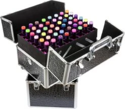 Cosmetica Of Nagel Koffer XL Zwart Glad -Glam Make-up Verkoop 1200x1050 7