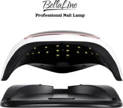 UV Nagel Lamp 168 Watt + 5 Gratis Vijlen - BellaLine - UV Led Nagellamp – Gel Nagel – Nagellak UV – Nageldroger – Salon – Sensor – Gellac - Acryl - Gelnagels – 42 Power Led – Professioneel – Krachtig – Manicure – Extra Lang Snoer - Pink - Pedicure -Glam Make-up Verkoop 1200x1053