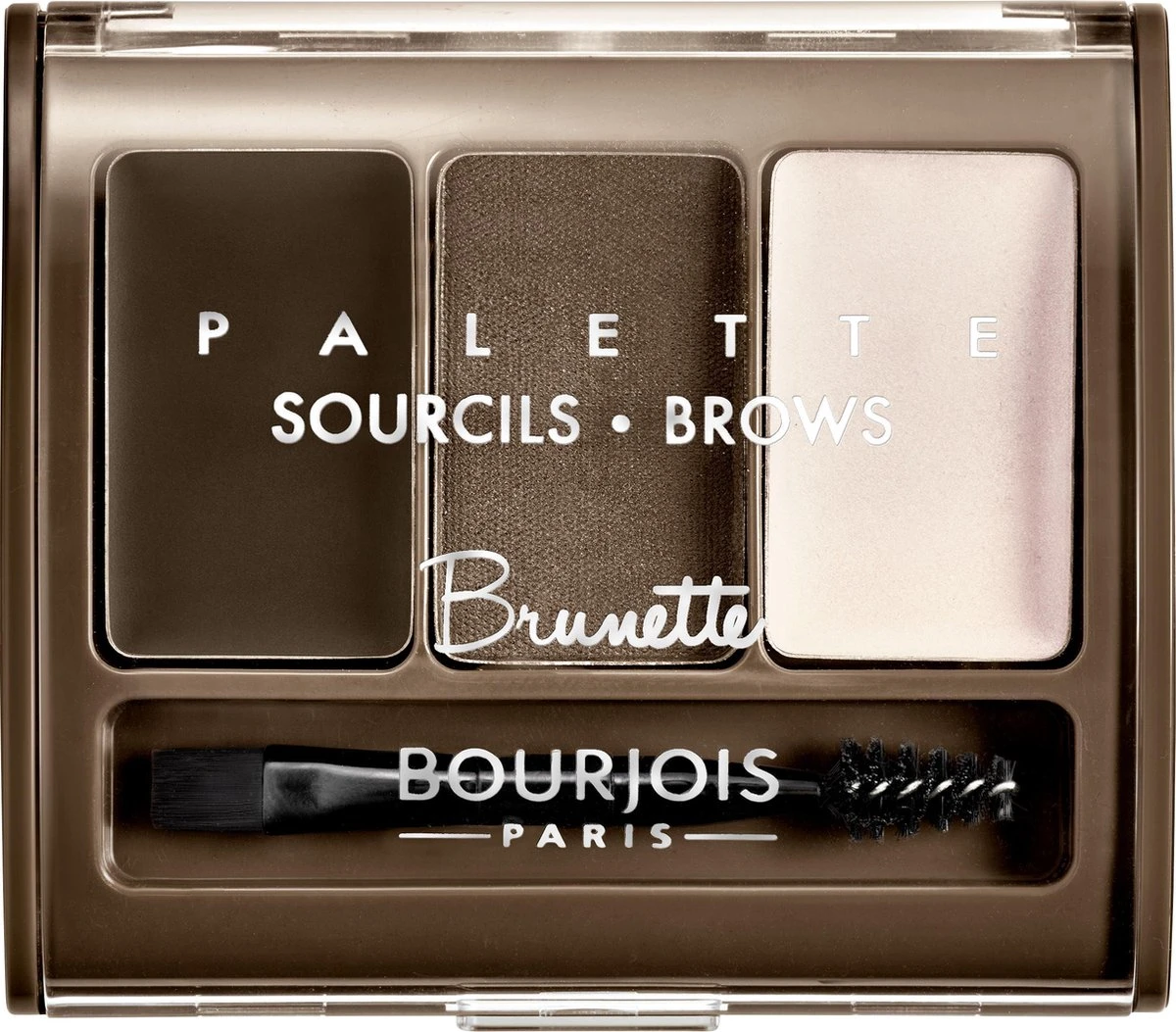 Bourjois Brow Palette Wenkbrauwmake-up - 2 Brunette 7 Bourjois Brow Palette Wenkbrauwmake-up - 2 Brunette - Afbeelding 7