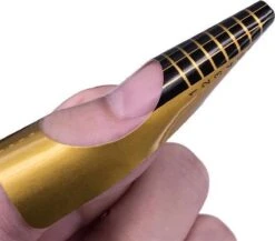 Merkloos Nagel Sjablonen - Nail Forms - Acryl Sjabloon - Nail Art - Beauty & Make-up - French Manicure - Goud | 50 Stuks 3 Merkloos Nagel Sjablonen - Nail Forms - Acryl Sjabloon - Nail Art - Beauty & Make-up - French Manicure - Goud | 50 Stuks -Glam Make-up Verkoop 1200x1056 1