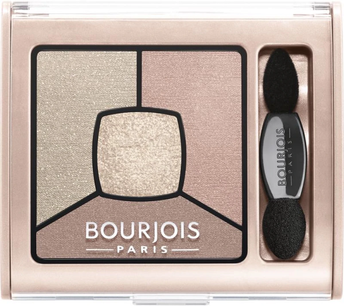 Bourjois Smoky Stories Quad Oogschaduw Palette - 14 Tomber Des Nudes 10 Bourjois Smoky Stories Quad Oogschaduw Palette - 14 Tomber Des Nudes - Afbeelding 10