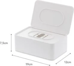 Yamazaki Bakje Voor Vochtige Doekjes - Wit - Met Deksel 31 Yamazaki Bakje Voor Vochtige Doekjes - Wit - Met Deksel -Glam Make-up Verkoop 1200x1073 4