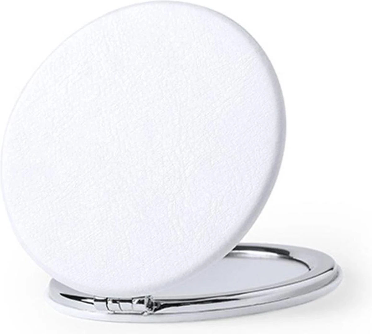 Merkloos Spiegeltje | Mini Spiegel | Zak Spiegel | Make Up Spiegeltje | Dubbele Klapspiegel - Wit 1 Merkloos Spiegeltje | Mini Spiegel | Zak Spiegel | Make Up Spiegeltje | Dubbele Klapspiegel - Wit