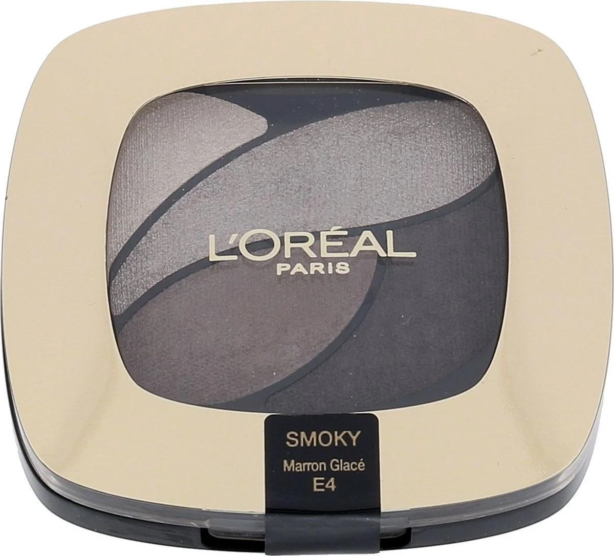 L'Oréal Paris Color Riche Quad Eyeshadow - E4 Marron Glacé 1 L'Oréal Paris Color Riche Quad Eyeshadow - E4 Marron Glacé