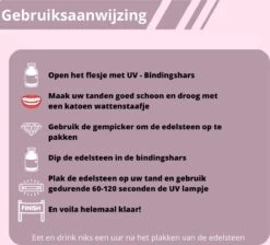 Tooth Gem Kit- TandKristal - DIY- Tandkristallen Set -Tooth Crystal 15 Tooth Gem Kit- TandKristal - DIY- Tandkristallen Set -Tooth Crystal -Glam Make-up Verkoop 1200x1089