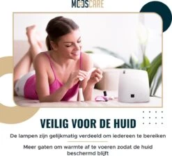 MOOSCARE 36 Watt LED Lamp Voor Gellak Nagels – Nageldroger – Gellak Lamp - UV Lamp Gelnagels - Nail Art Nagellamp - Gel Nagellak Nageldroger -Glam Make-up Verkoop 1200x1090 1