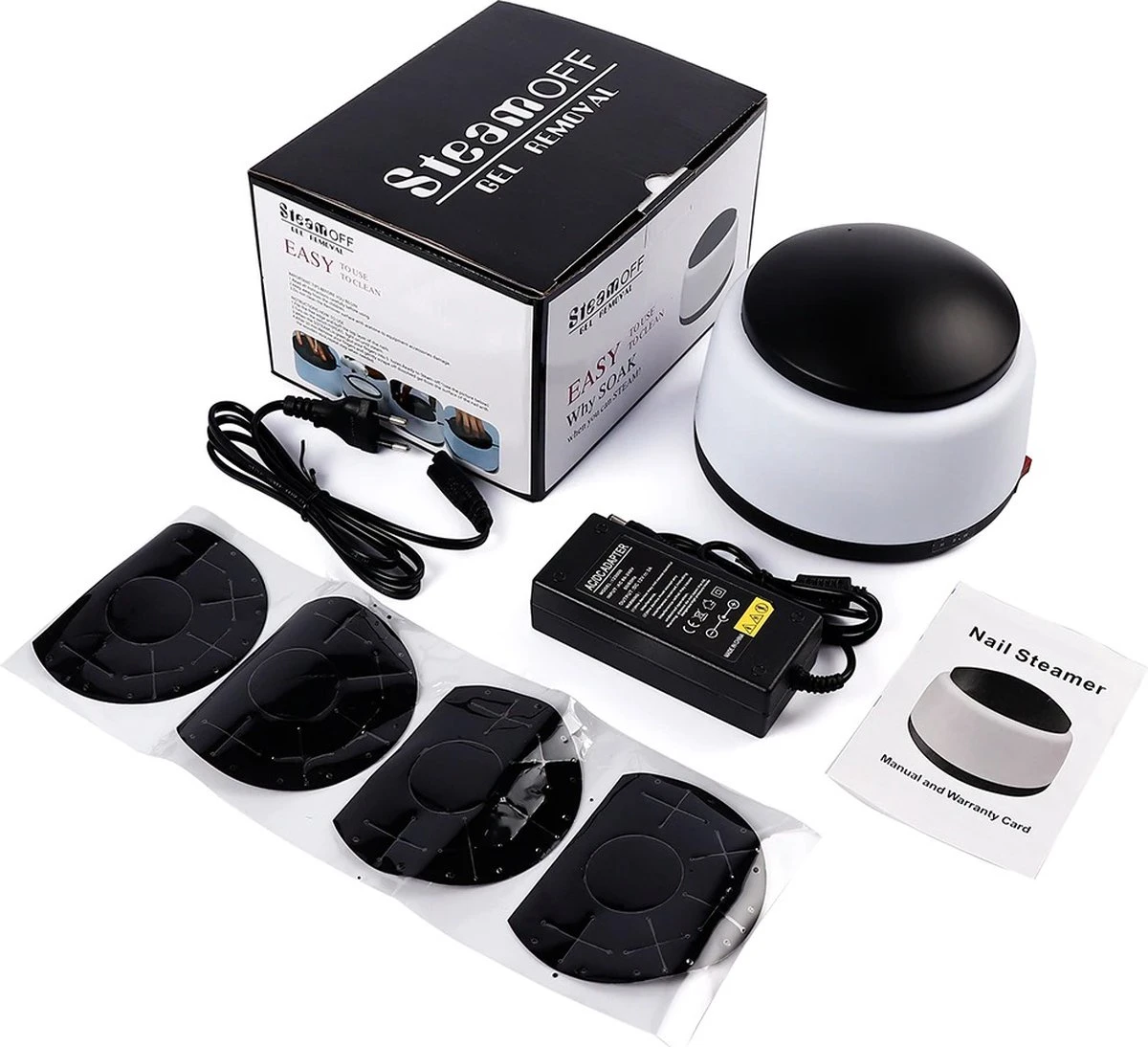 Nagellak Verwijderen Via Stoom - Nagellak Verwijderaar - Nagellakverwijderaar - Schone Nagels - Hygiene - Persoonlijke Verzorging - Vrouwen - Hand Verzorging - Nagellak Remover - Manicure - Pedicure - Nagel Studio - Nagel Art - Nail Art - Wit 3 Nagellak Verwijderen Via Stoom - Nagellak Verwijderaar - Nagellakverwijderaar - Schone Nagels - Hygiene - Persoonlijke Verzorging - Vrouwen - Hand Verzorging - Nagellak Remover - Manicure - Pedicure - Nagel Studio - Nagel Art - Nail Art - Wit - Afbeelding 3