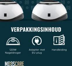 MOOSCARE 120 Watt LED Lamp Voor Gellak Nagels - UV Lamp Gelnagels - Nail Art Nagellamp - Gel Nagellak Nageldroger -Glam Make-up Verkoop 1200x1094 5