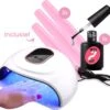 Price2buy UV Lamp Gelnagels + Extra's - Nagellamp - Set Met Nageldroger - Gellak Lamp - Draagbaar