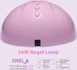 Merkloos Nagel UV Lamp Gelnagels - LED Lamp - Gellak - Nagellak Droger - Nagellak - 36W - Roze 14 Merkloos Nagel UV Lamp Gelnagels - LED Lamp - Gellak - Nagellak Droger - Nagellak - 36W - Roze -Glam Make-up Verkoop 1200x1100 1