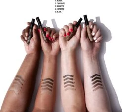 NYX Professional Makeup Tinted Brow Mascara - Black TBM05 - Wenkbrauw Mascara - 6,2 Gr -Glam Make-up Verkoop 1200x1104 11