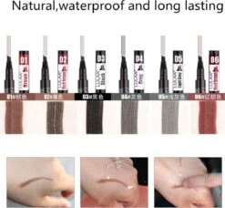 LULAA Microblade Pen - Watervaste Wenkbrauwpen - DONKERBRUIN - Waterproof Tattoo Pen - Make Up - Microblading - Eyebrow -Glam Make-up Verkoop 1200x1107 9