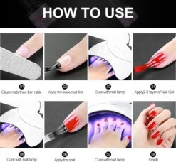 Gellak Starterspakket 12 Kleuren - Gellak - Gellakset - Nagelset - Gelnagels - Nagellak - Gelnagel Kit - UV Lamp 36W - LED - Manicure Set - 12 Kleuren Gel Polish - Nail Art - Nagellamp - Nagelboor - Nageldroger - Nagellak -Glam Make-up Verkoop 1200x1109 1