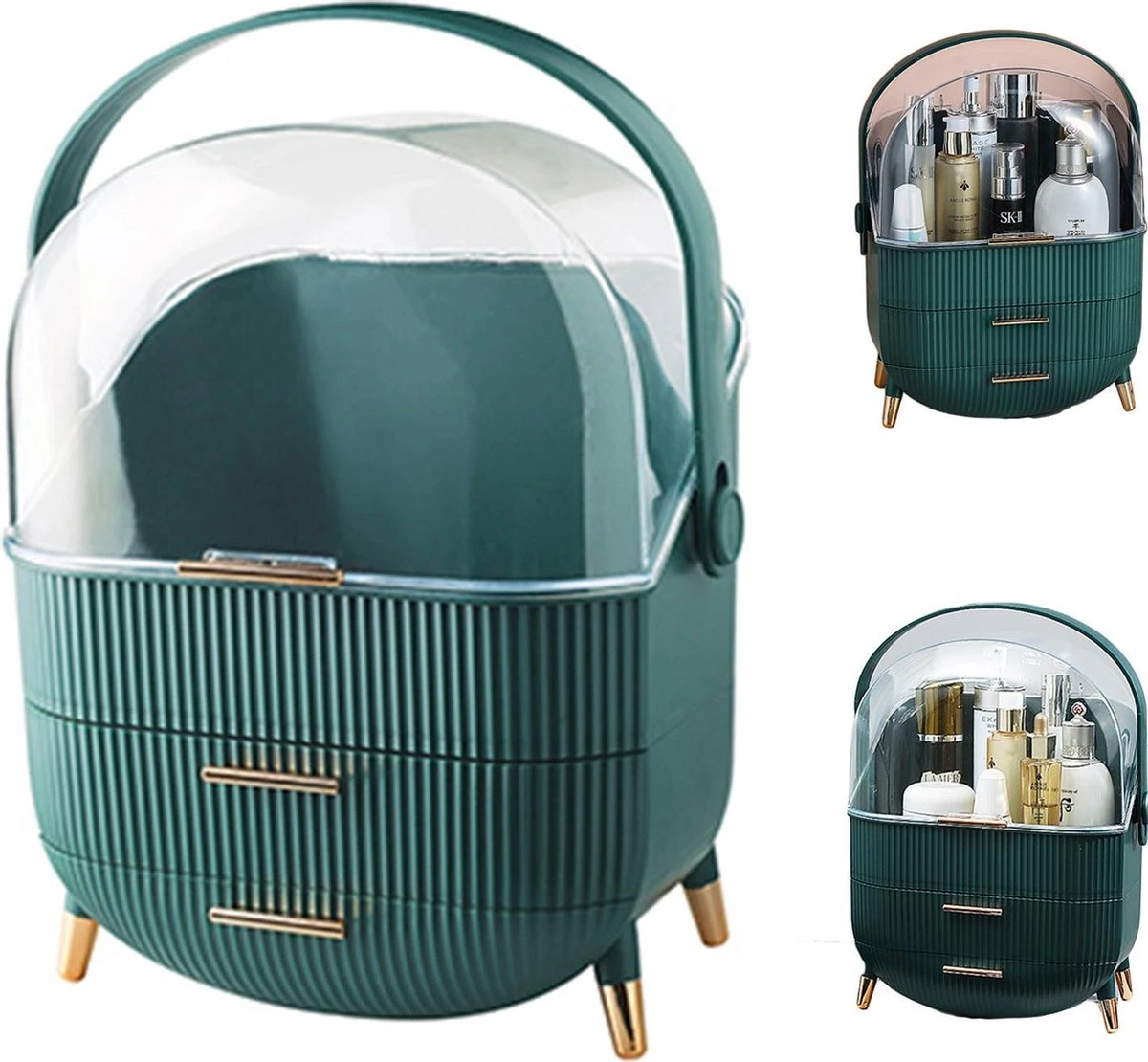 PIXMY® - Make Up Organizer – Ladekastje – Sieraden Houder - Groen 1 PIXMY® - Make Up Organizer – Ladekastje – Sieraden Houder - Groen