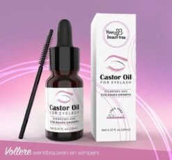 Your Beauty Tree ® Wimper Serum Met Echte Castor Olie |100% Natuurlijke Wimpergroei| Castor Oil Eyelash Serum|Wonder Olie | Wimper Groei | Wenkbrauw Serum | Lash Serum | Wimper Groeimiddel -Glam Make-up Verkoop 1200x1115 9