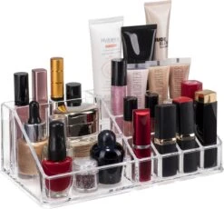 Merkloos Make-up Organizer, Make Up Opberger, 3 Laden, Opbergdoos, Make-up Bewaardoos -Glam Make-up Verkoop 1200x1116 12