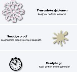 ProductPlanet Premium Wenkbrauw Stempel Set 2022 - Wenkbrauw Sjabloon - Wenkbrauwstempel - Brow Stamp - 10 Sjablonen - Borsteltje - Mesje - Herbruikbaar - Waterdicht - Cadeau Voor Haar - Medium Bruin -Glam Make-up Verkoop 1200x1116 4