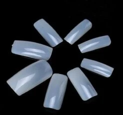 Merkloos 100 Nageltips Naturel - Kunstnagels Nepnagels Set Van 100 Stuks Diverse Maten -Glam Make-up Verkoop 1200x1119 2
