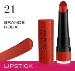 Bourjois Rouge Velvet The Lipstick Lippenstift - 21 Grande Roux -Glam Make-up Verkoop 1200x1128 6