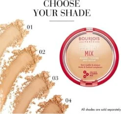 Bourjois Healthy Mix Compact Poeder - 01 Porcelain 19 Bourjois Healthy Mix Compact Poeder - 01 Porcelain -Glam Make-up Verkoop 1200x1131 5