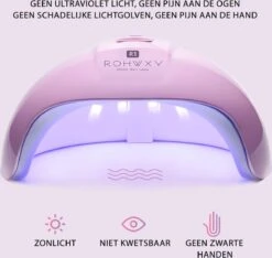 Merkloos Nagel UV Lamp Gelnagels - LED Lamp - Gellak - Nagellak Droger - Nagellak - 36W - Roze 17 Merkloos Nagel UV Lamp Gelnagels - LED Lamp - Gellak - Nagellak Droger - Nagellak - 36W - Roze -Glam Make-up Verkoop 1200x1136 1