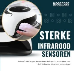 MOOSCARE 120 Watt LED Lamp Voor Gellak Nagels - UV Lamp Gelnagels - Nail Art Nagellamp - Gel Nagellak Nageldroger -Glam Make-up Verkoop 1200x1137 3