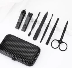 TOPCODE Cosmetics Manicure Set / Nagelschaar Set - #MCNC03 - Zwart 7 Delig - Nagelknipper Set Manicureset - Manicure Setje Pedicureset - Nagelschaartje - Nagelknipper – Nagelknipper Set - Manicureset - Manicuresetje -Glam Make-up Verkoop 1200x1137 6
