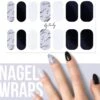 By Emily - Nagel Wrap - Classic Chique | 14 Stickers Per Vel | Nail Wrap | Nail Art | Trendy | Design | Nagellakvrij | Eenvoudig | Nagel Art | Nagel Wrap | Nagel Stickers | Folie | Zelfklevend | Sjablonen