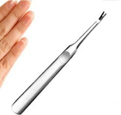 Nagelriemverwijderaar - Nagelriem Knipper - Duwer - Mesje - Vellentang - Trimmer - Bokkepoot - Schaartje - Bokkepoot - Nagelriem - Cuticle Pusher - Bokkenpootje - Metaal - Nagelriem Verwijderaar -Glam Make-up Verkoop 1200x1140 7