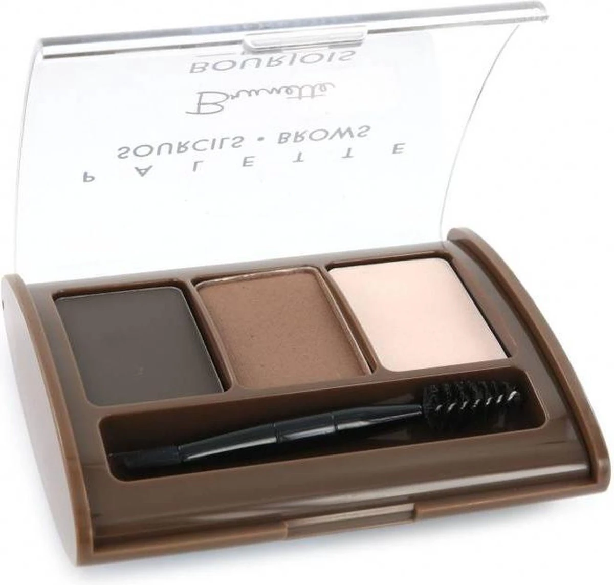 Bourjois Brow Palette Wenkbrauwmake-up - 2 Brunette 1 Bourjois Brow Palette Wenkbrauwmake-up - 2 Brunette