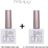 DNA Gellac Rubber Base Coat / Rubber Top Coat Non Wipe