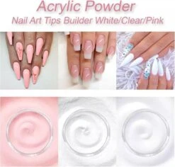 Acrylnagels StartersPakket |B| 120 Delig | 90 Colors | Acryl Nagels Set | Acryl Starter Kit | Nail Art Pakket | 500 Franse Nageltips | Manicure Set Voor Nail Art Kit | Nagel Decoratie | Acryl Poeder -Glam Make-up Verkoop 1200x1146 3
