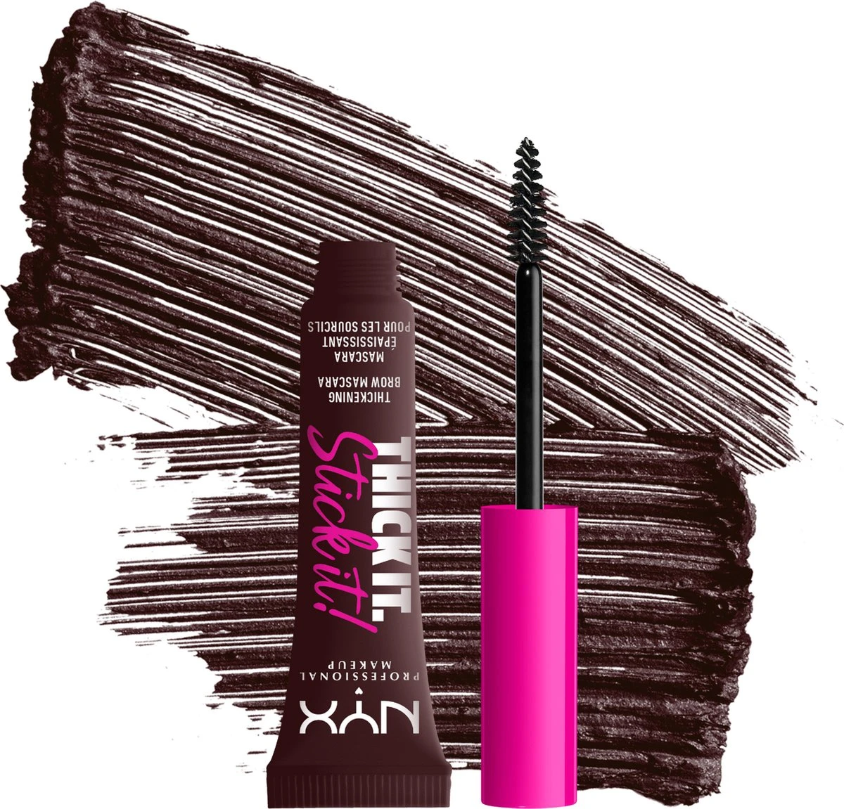 NYX Professional Makeup - Tick It. Stick It! Brow Mascara - #07-espresso 1 U 2 NYX Professional Makeup - Tick It. Stick It! Brow Mascara - #07-espresso 1 U - Afbeelding 2