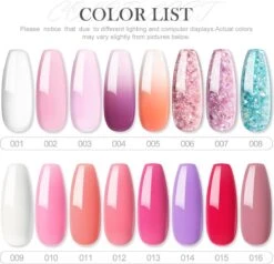 Polygel- 6 KLEUREN SET - 15 ML - Polygel Kit - Polygel Nagels - Polygel Kleuren -Glam Make-up Verkoop 1200x1155 3