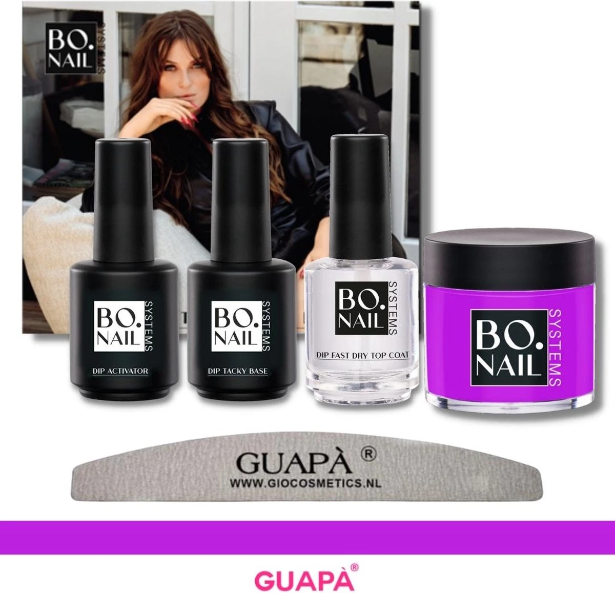 GUAPÀ® Acryl Nagels Dip Poeder Starterskit | Dip Powder | Dipping Acryl Poeder | Acryl Nagels Starterspakket | Behind The Curtain #017 1 GUAPÀ® Acryl Nagels Dip Poeder Starterskit | Dip Powder | Dipping Acryl Poeder | Acryl Nagels Starterspakket | Behind The Curtain #017