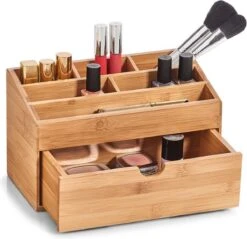 Zeller Present Houten Bureau Organizer - C-04-4-CHout - Sorteervakken & Duurzaam -Glam Make-up Verkoop 1200x1159 35